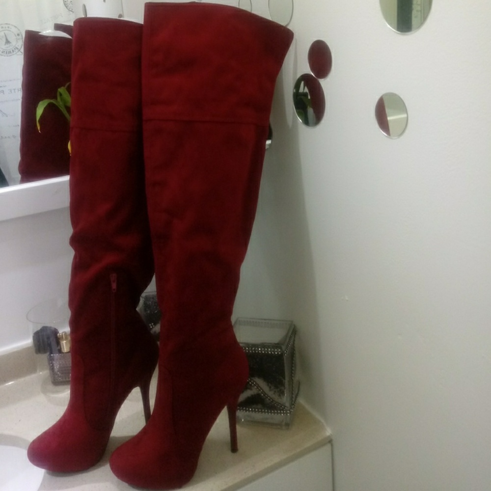 Red boots